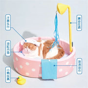 Japanese Cat Bed - Minimalist Design Comfort