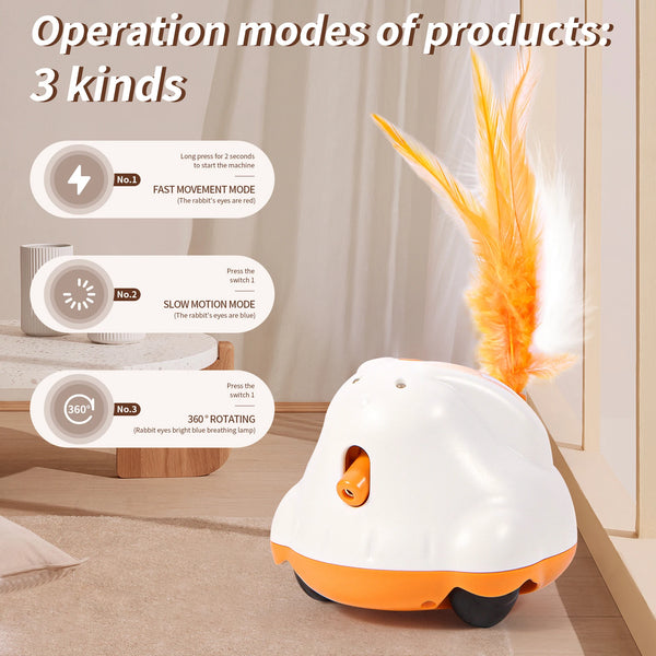 Automatic Sensor Cat Toy - Motion-Activated Play