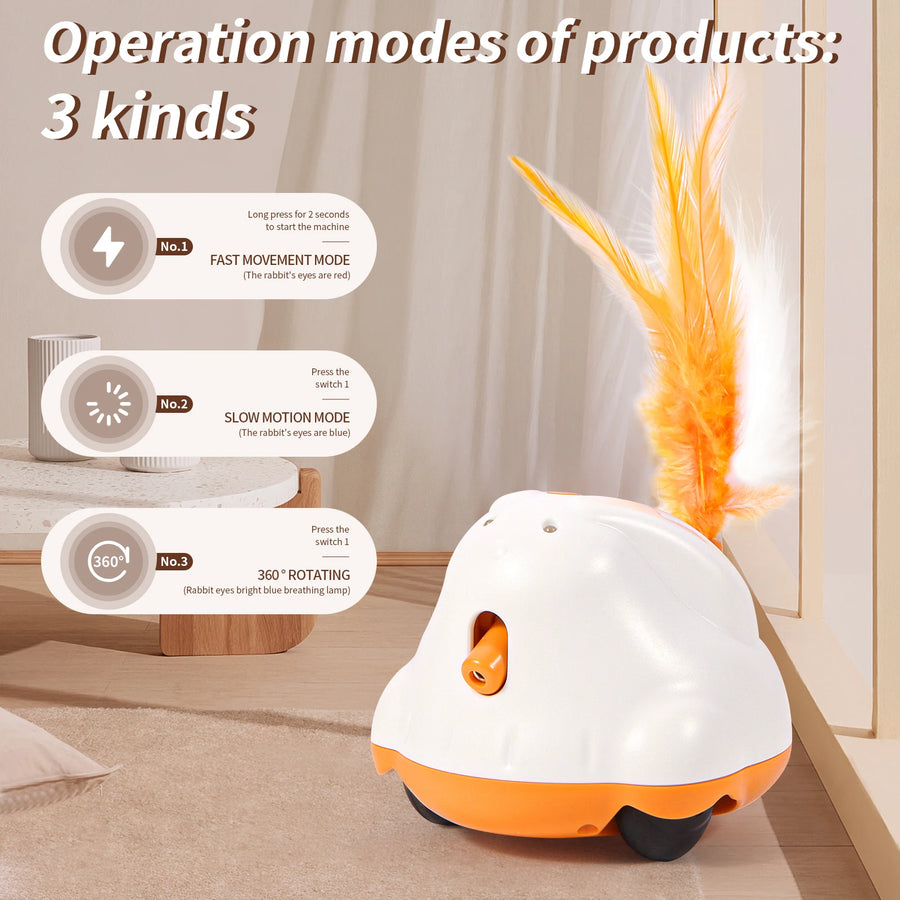 Automatic Sensor Cat Toy - Motion-Activated Play