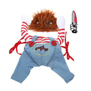 Pet Halloween Cosplay Costume Set - Festive Dress-Up