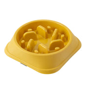 Anti-Choking Pet Food Bowl - Slow Feeder Design
