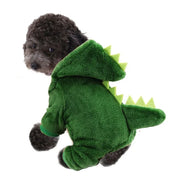 Plush Dinosaur Costume - Prehistoric Pet Fun