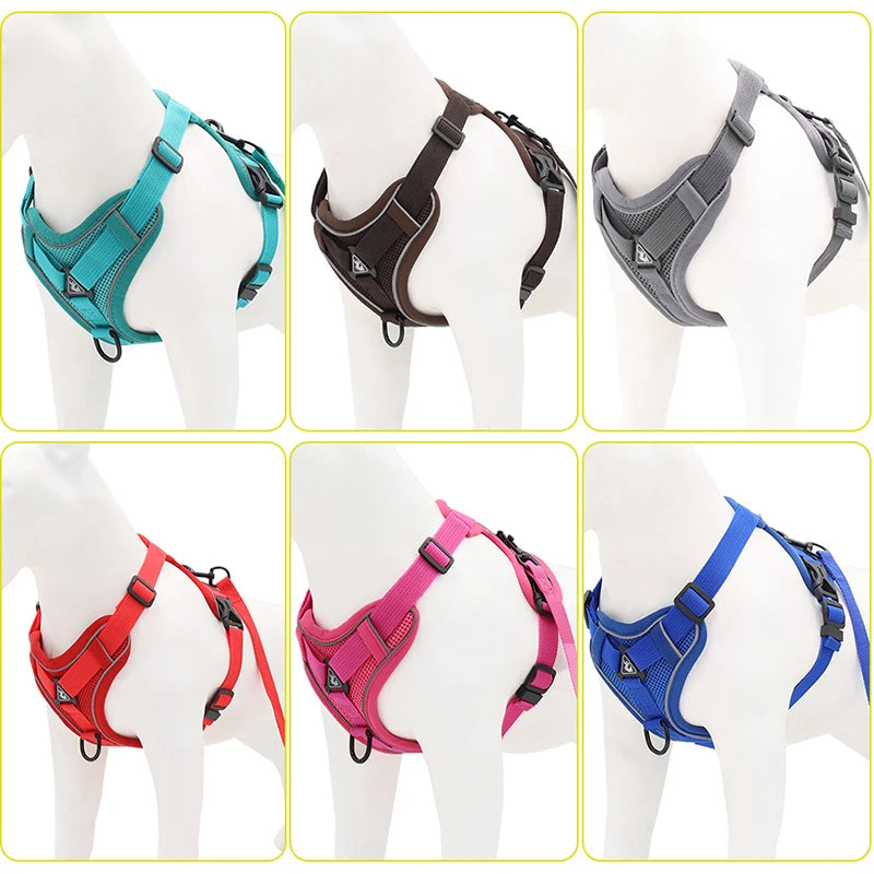 Reflective Dog Harness for Small Dogs - Night Safety