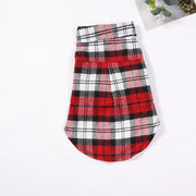 Plaid Cat Shirt - Classic Checkered Style
