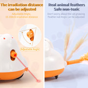 Automatic Sensor Cat Toy - Motion-Activated Play