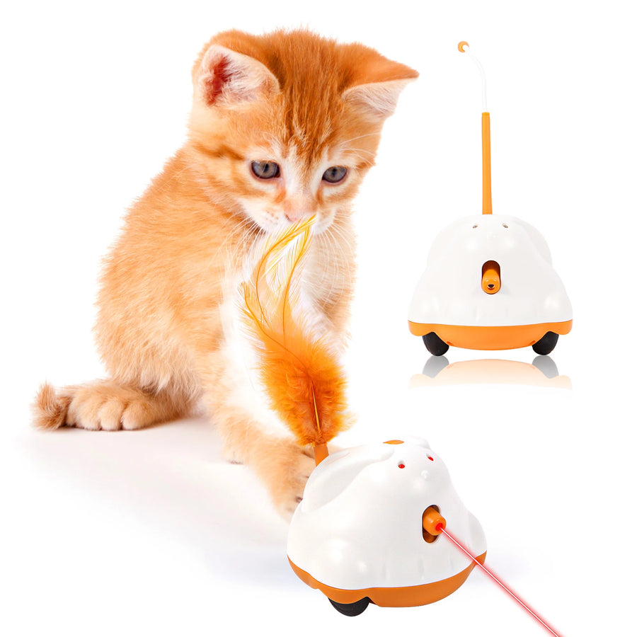 Automatic Sensor Cat Toy - Motion-Activated Play