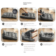 3 in 1 Kennel Dog Bed - Versatile Multi-Use Design