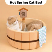 Japanese Cat Bed - Minimalist Design Comfort