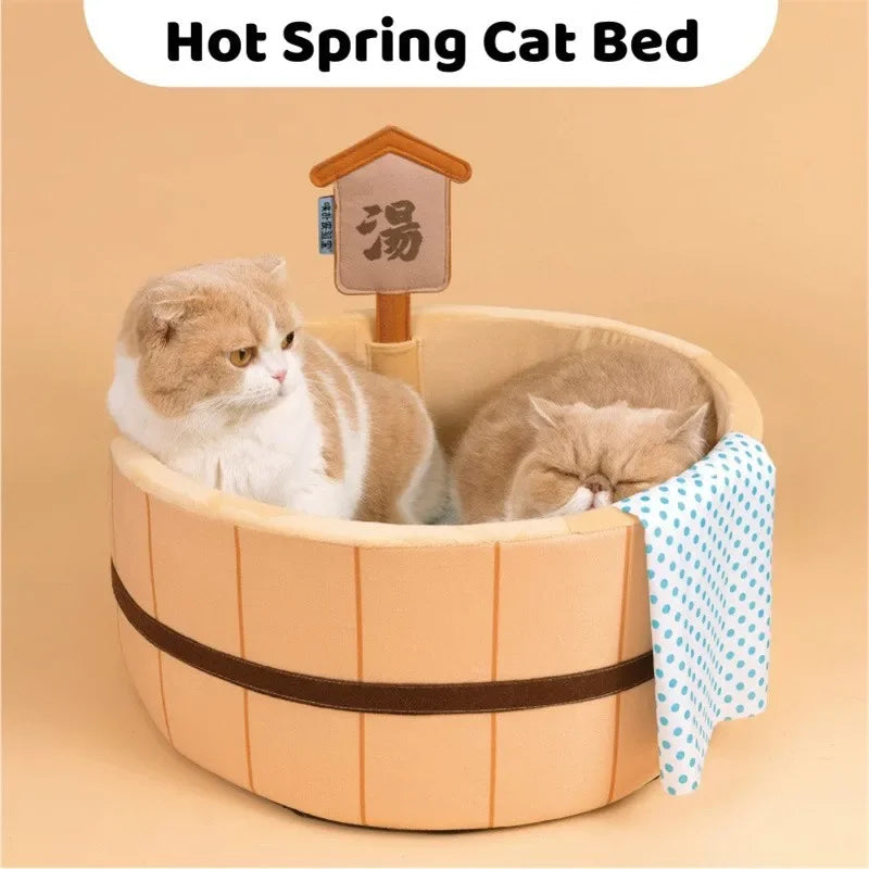 Japanese Cat Bed - Minimalist Design Comfort