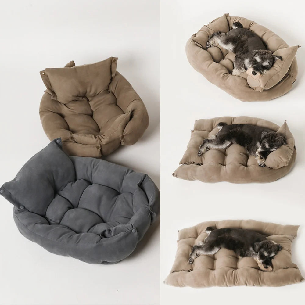 3 in 1 Kennel Dog Bed - Versatile Multi-Use Design