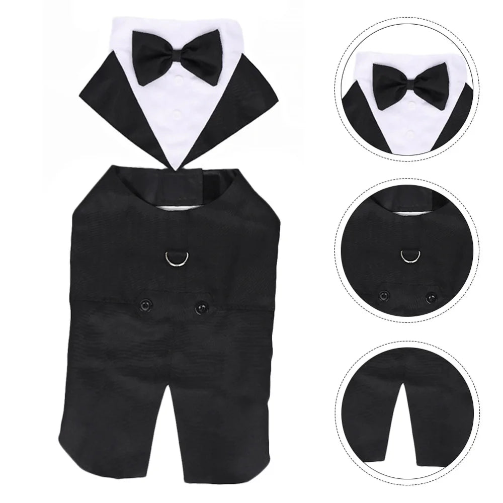 Formal Dog Tuxedo - Elegant Special Occasion Wear