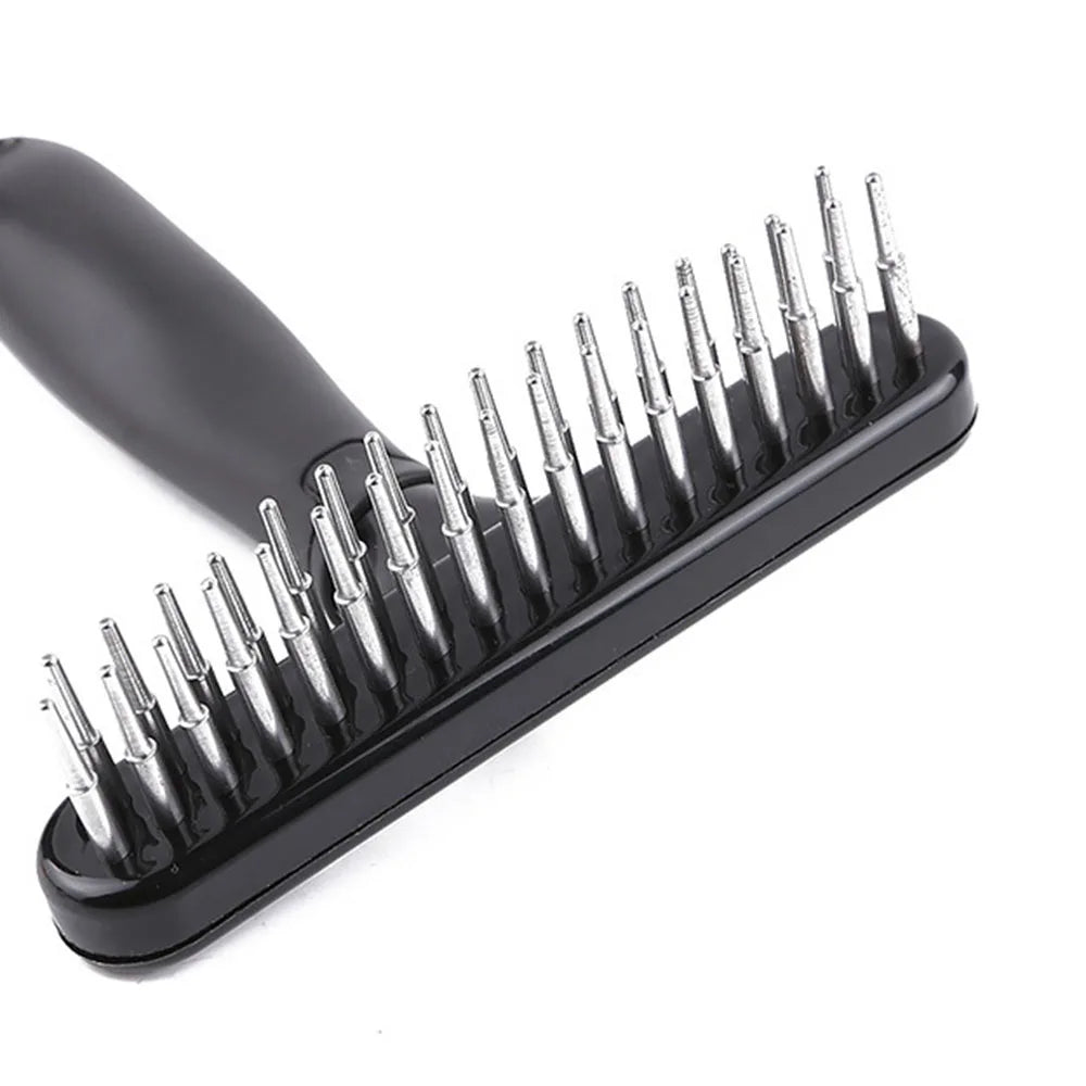 Double Row Deshedding Brush - Professional Grooming Tool