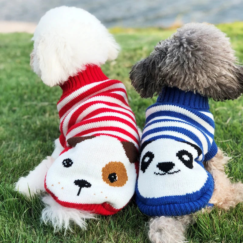 Christmas Dog Sweater - Festive Holiday Knit
