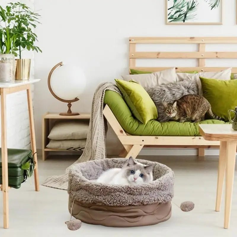 Cat Lounger Cushion - Premium Cotton Comfort Bed