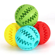 Rubber Dog Ball - Durable Bounce & Fetch Toy