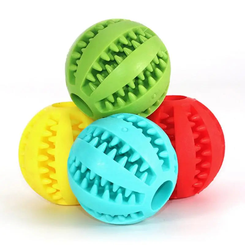 Rubber Dog Ball - Durable Bounce & Fetch Toy
