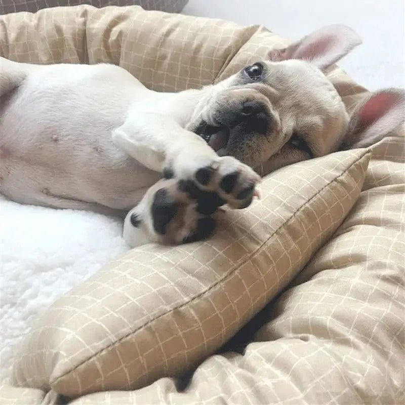 Comfortable Kennel Sleeping Bed - Cozy Crate Cushion
