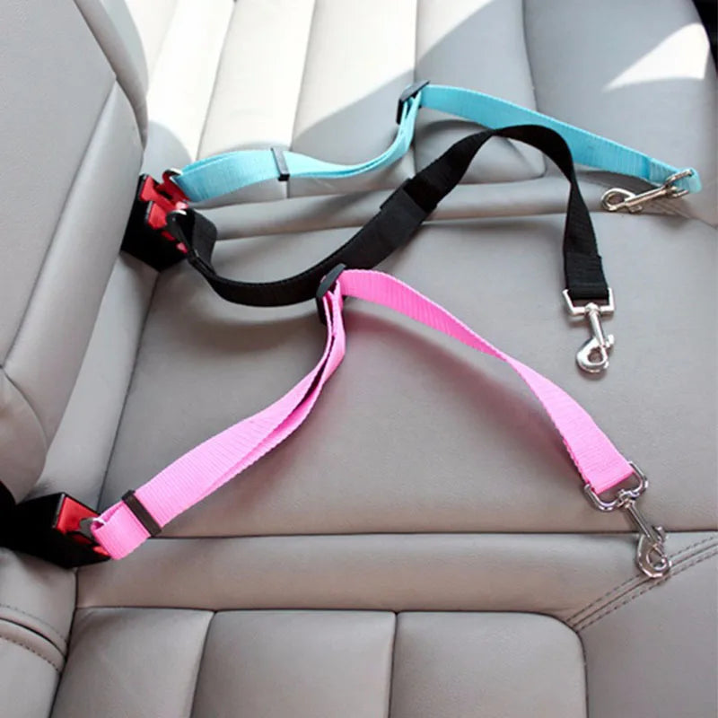 Adjustable Pet Car Seat Belt - Travel Safety Harness
