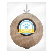 Coconut Shell Bird House - Natural Nesting Hideaway