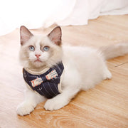 Cute Nylon Harness and Leash Set - Safe Walking Gear
