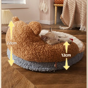 Comfortable Pet Bed - Premium Plush Cushion