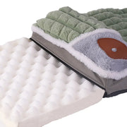 Detachable Cervical Spine Protector Pet Bed - Orthopedic