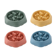 Anti-Choking Pet Food Bowl - Slow Feeder Design