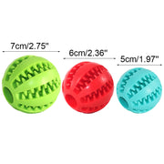 Rubber Dog Ball - Durable Bounce & Fetch Toy