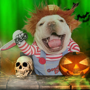 Pet Halloween Cosplay Costume Set - Festive Dress-Up
