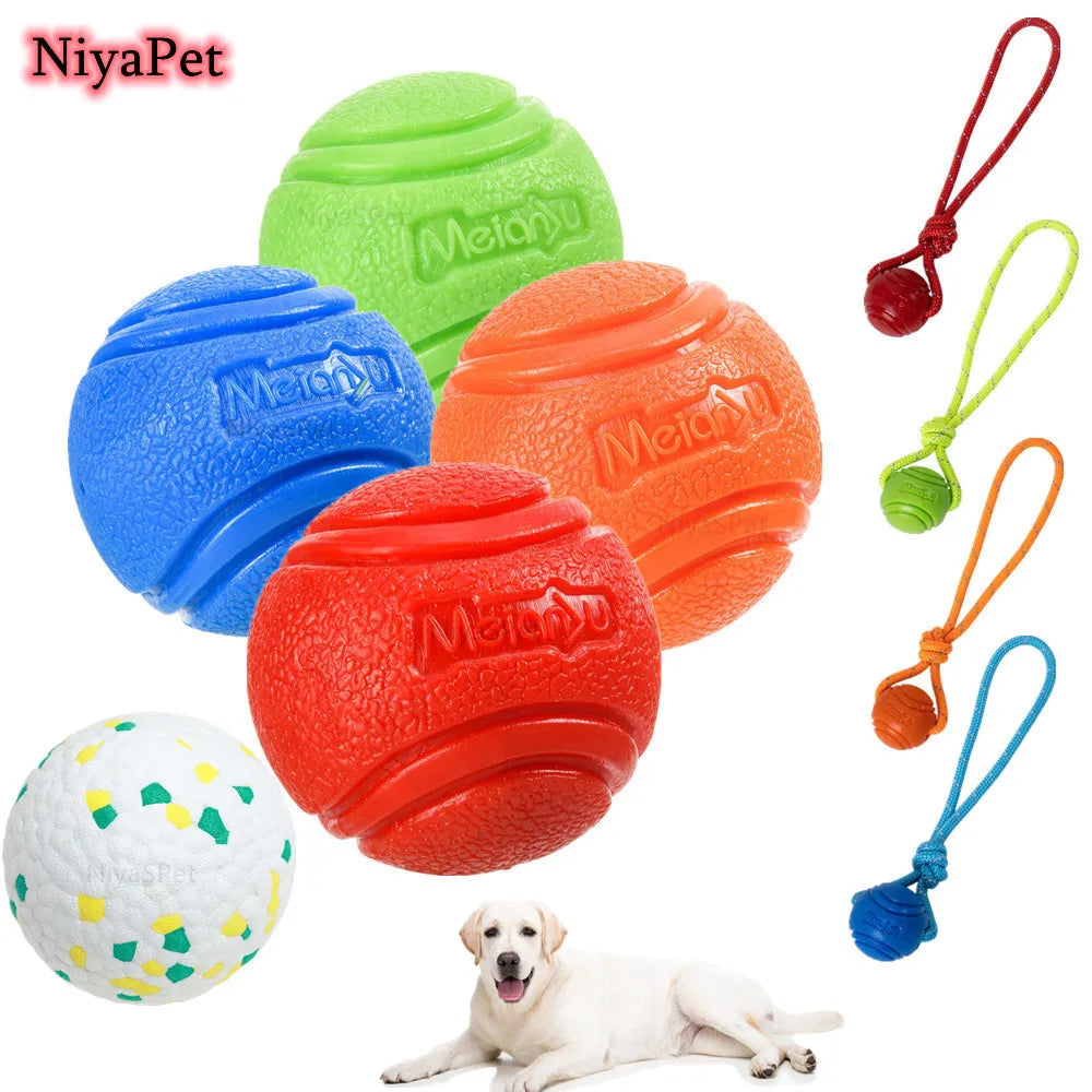 Interactive Rubber Ball - Treat Dispensing Toy