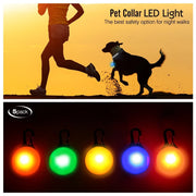 USB Charging Glowing Collar with Pendant - LED Safety