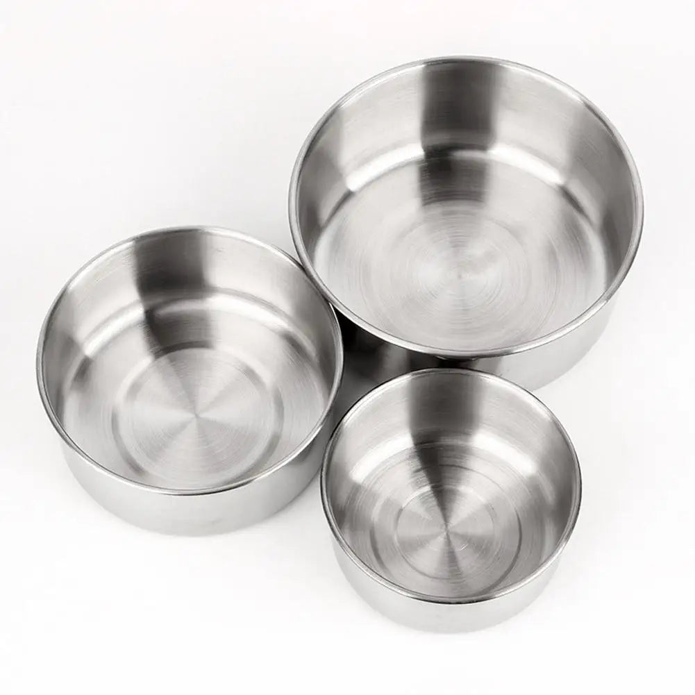 Stainless Steel Feeding Bowl - Hygienic Bird Dish